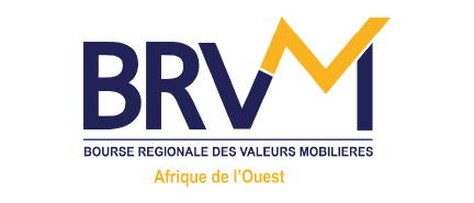BRvM logo with tagline "Bourse Régionale des Valeurs Mobilières" and "Abidjan et l'Ouest"